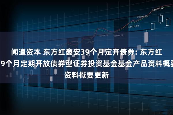 闻道资本 东方红鑫安39个月定开债券: 东方红鑫安39个月定期开放债券型证券投资基金基金产品资料概要更新